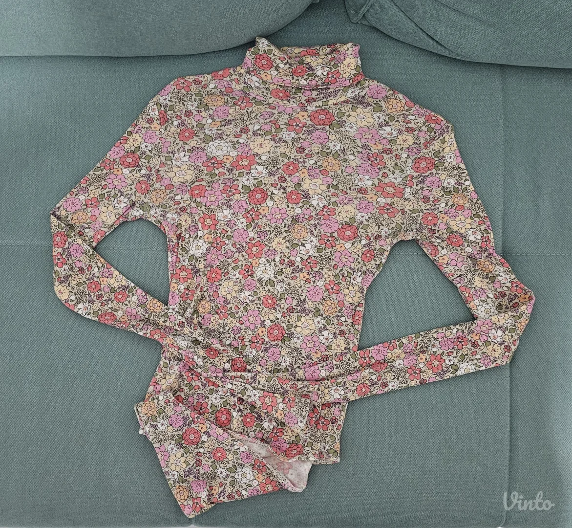 H&M floral rol body XS / S