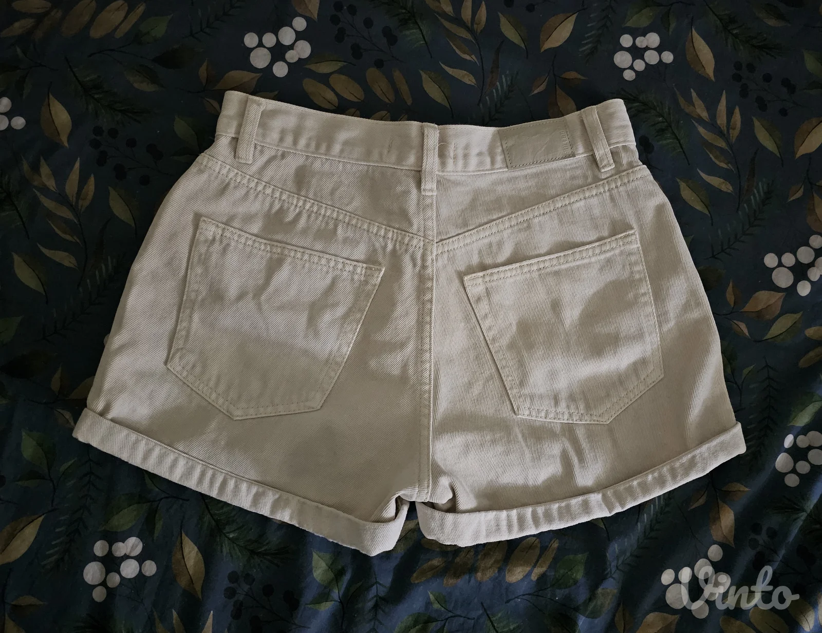 Pull&bear mom bež šorts