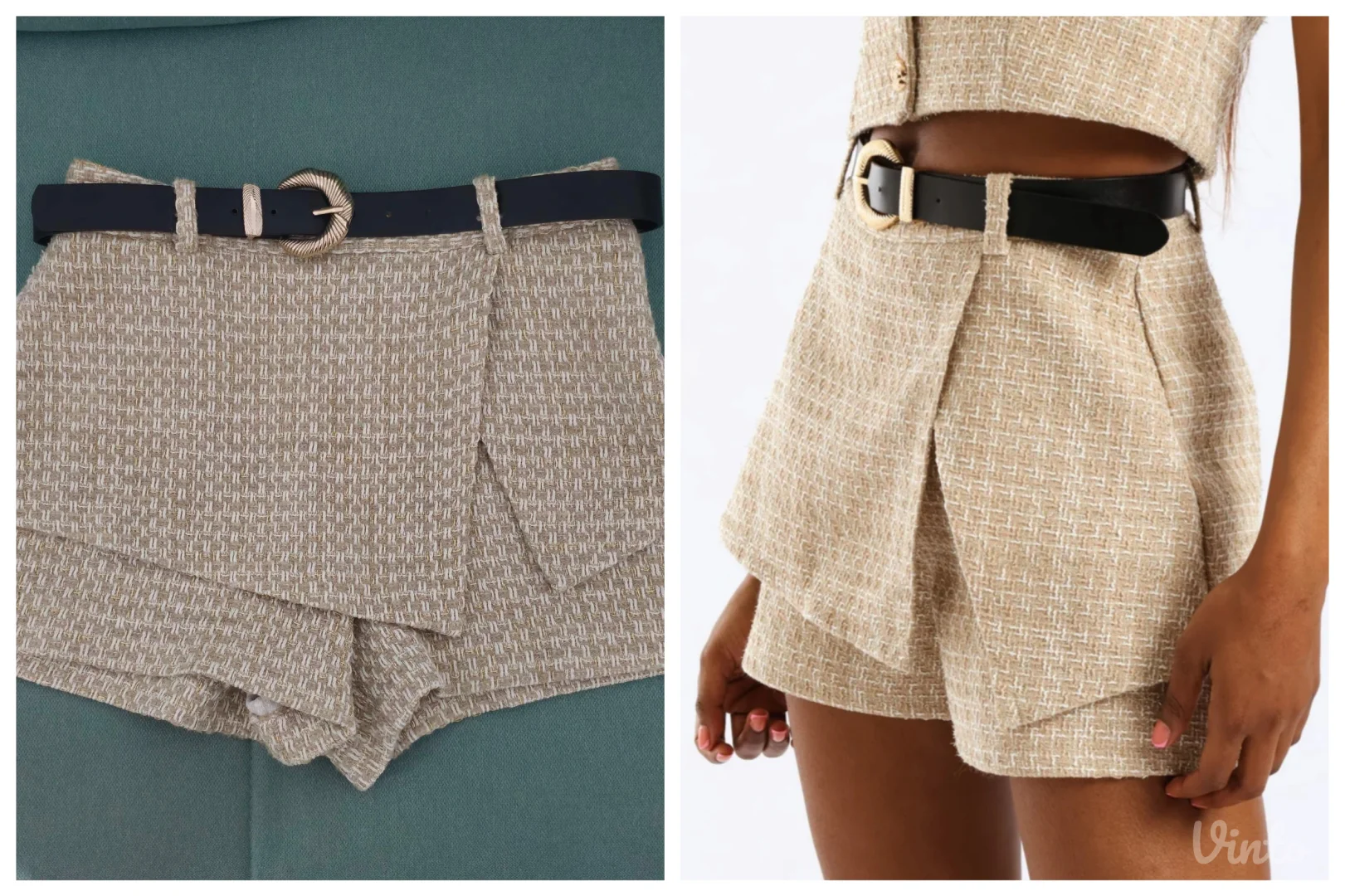 Zara pleteni skort