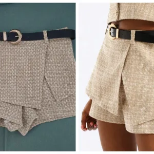 Zara pleteni skort