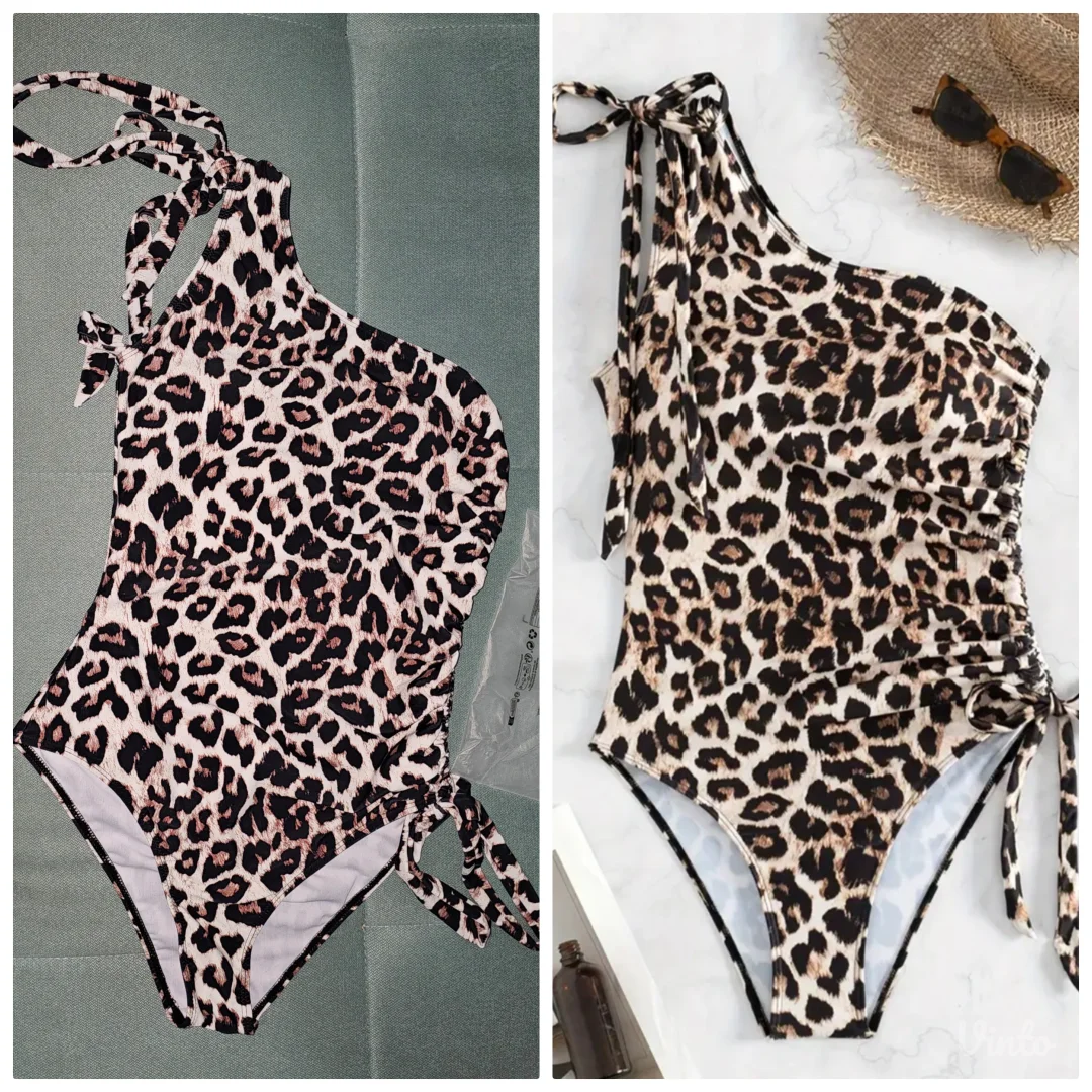 Jednodelni leopard kupaći