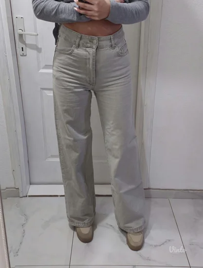 Zara wide leg farmerke 34 / 36