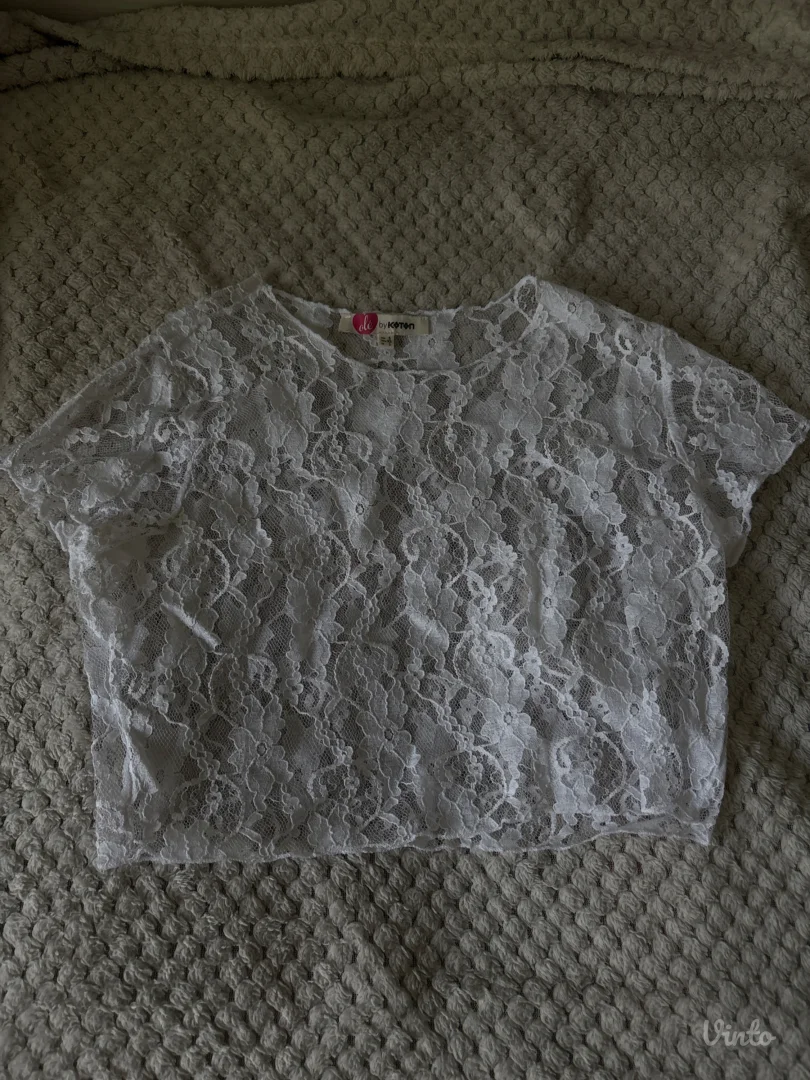 koton beli cipkani top