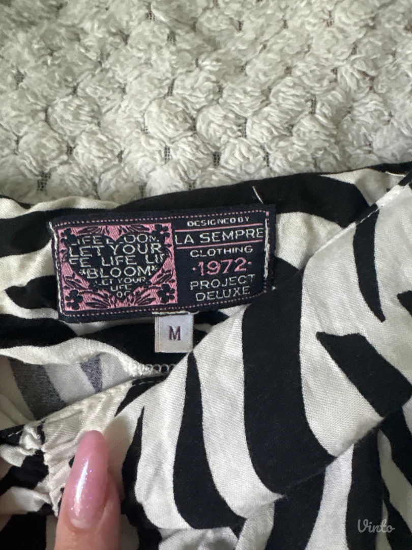 La sempre zebra haljina