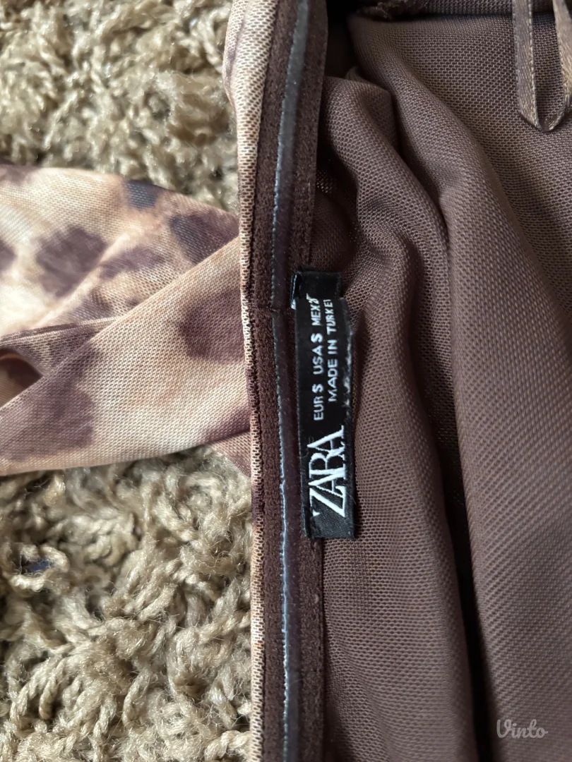 Zara leopard print haljina