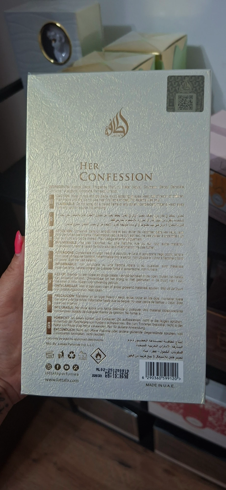 Lattafa Her Confession 100ml