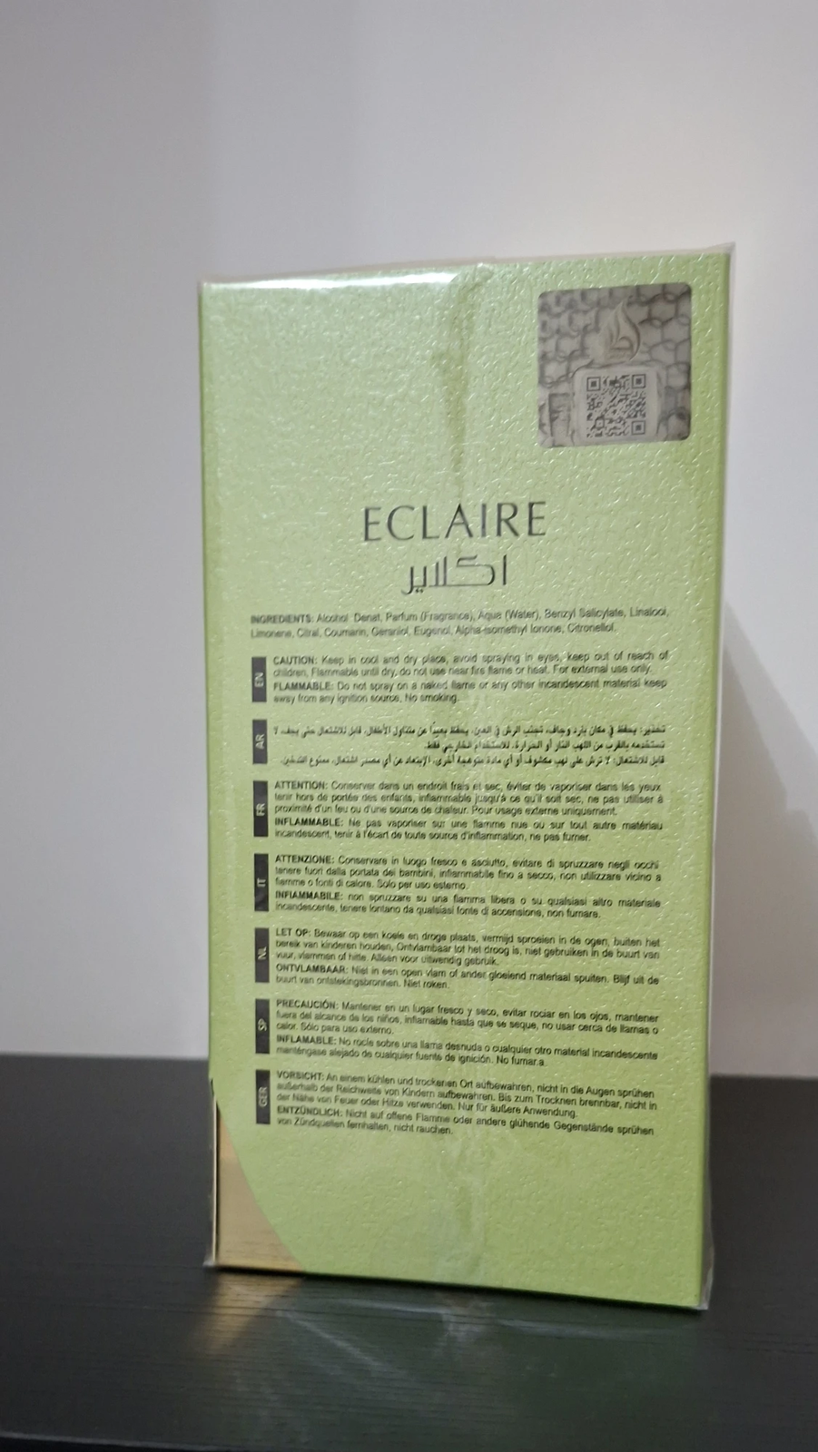 Lattafa ECLAIRE PISTACHE EDP 100ml (Pistaci)