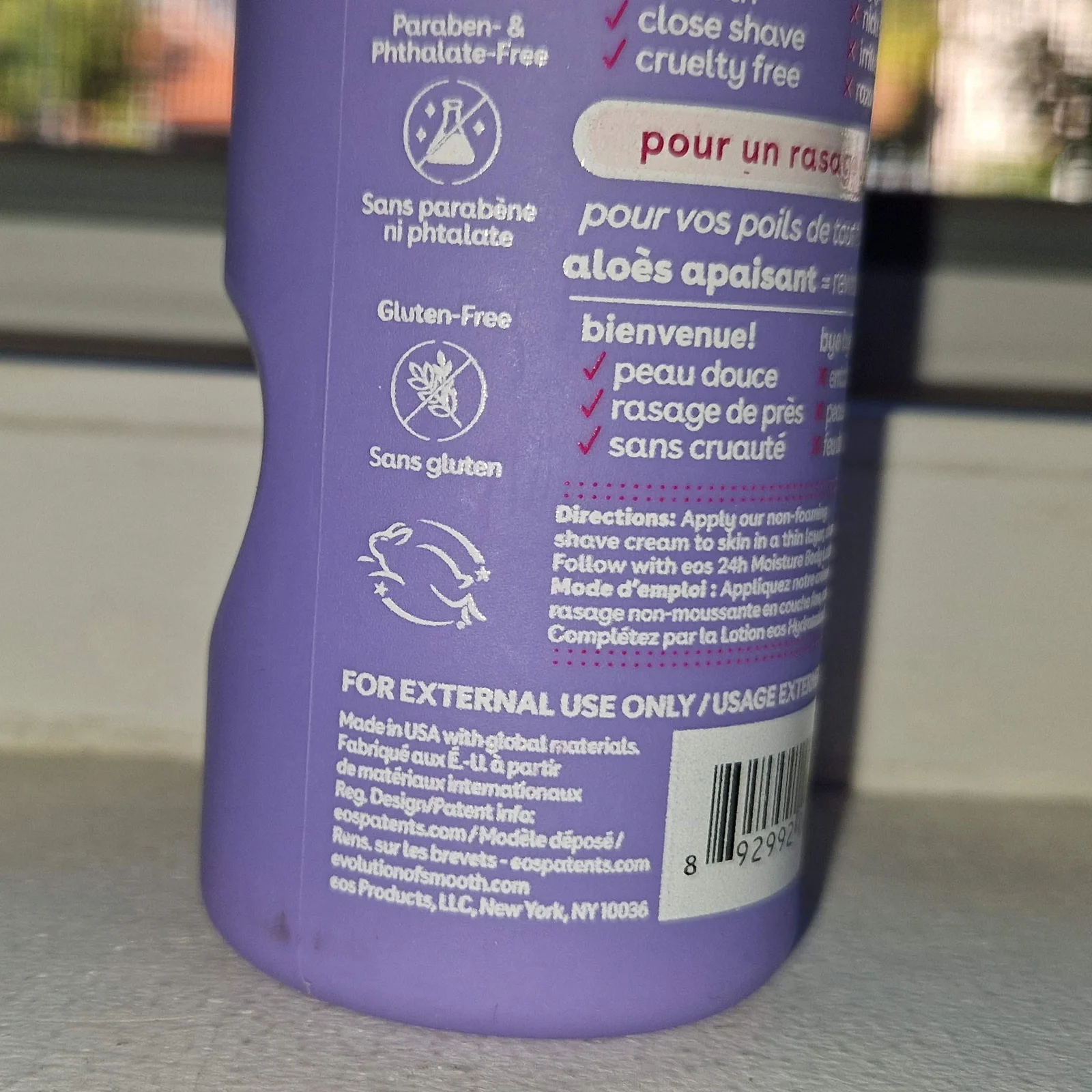 EOS Shea Better krema za brijanje Lavender (207ml)