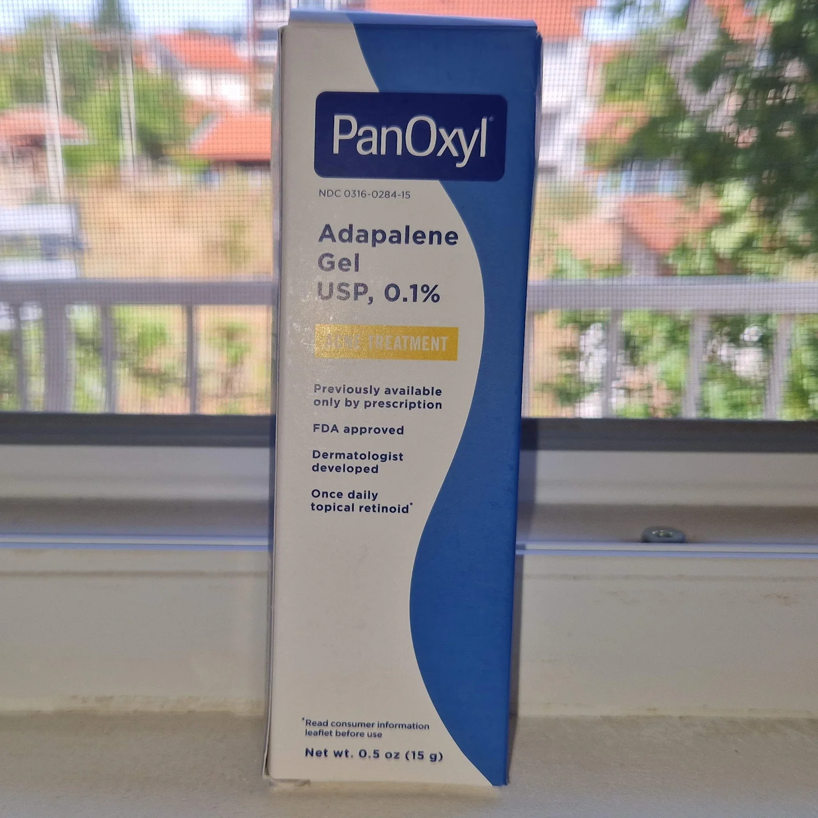 PanOxyl Adapalen gel 0.1% retinoid protiv akni (15g)