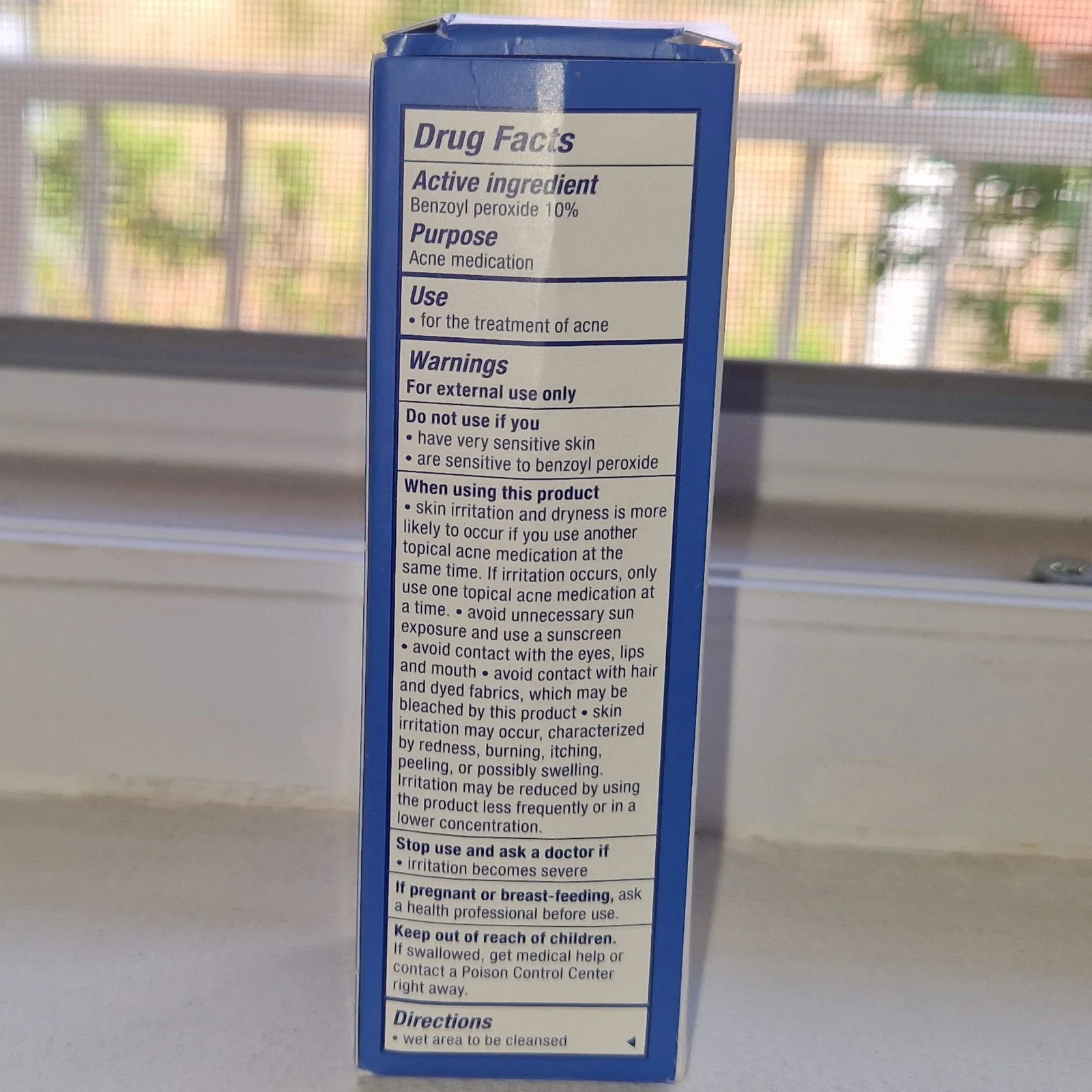 PanOxyl pena za pranje lica i tela protiv akni 10% (28g)