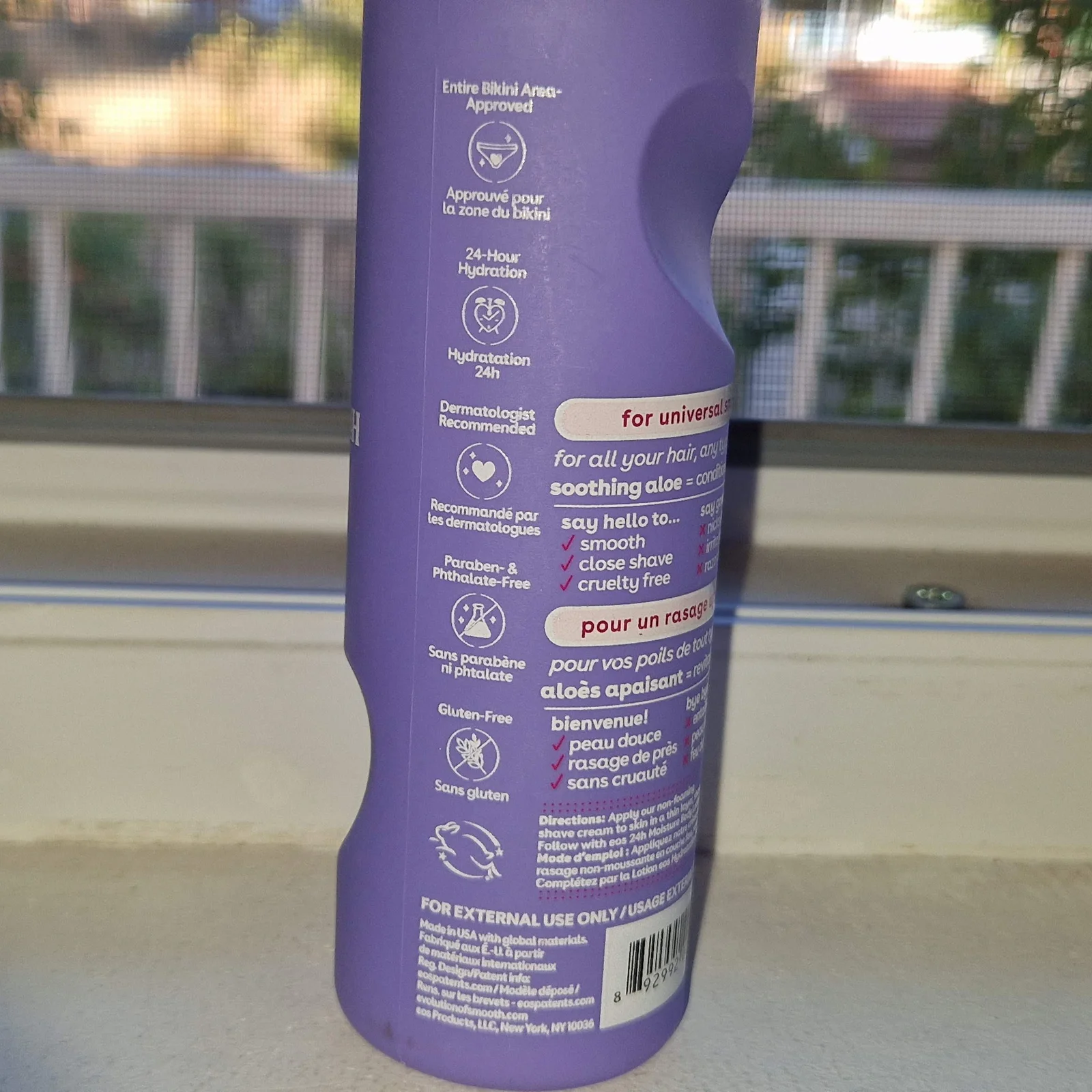 EOS Shea Better krema za brijanje Lavender (207ml)