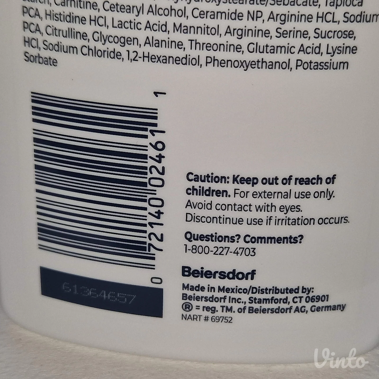 Eucerin Roughness Soothing losion sa 10% uree (500ml)