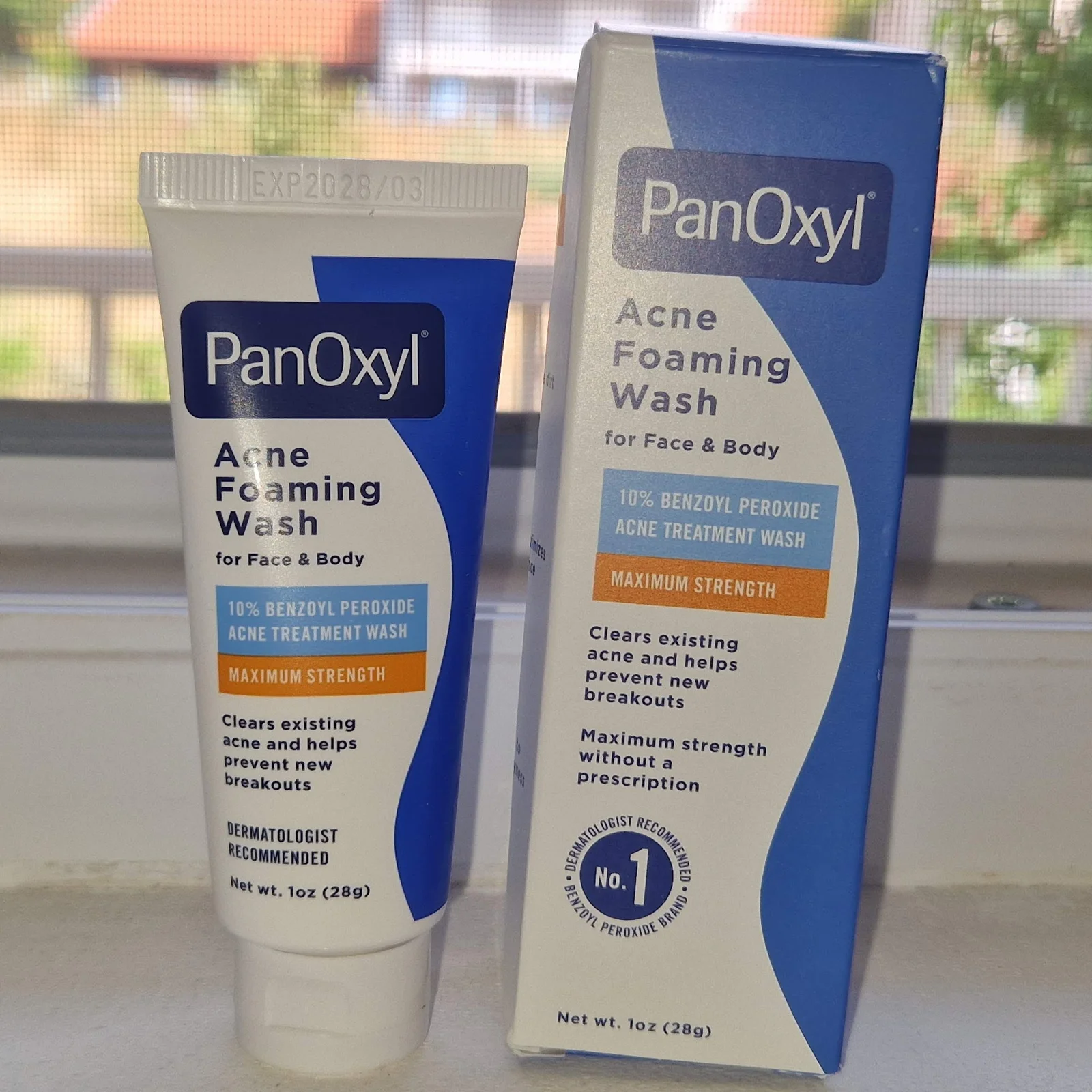 PanOxyl pena za pranje lica i tela protiv akni 10% (28g)
