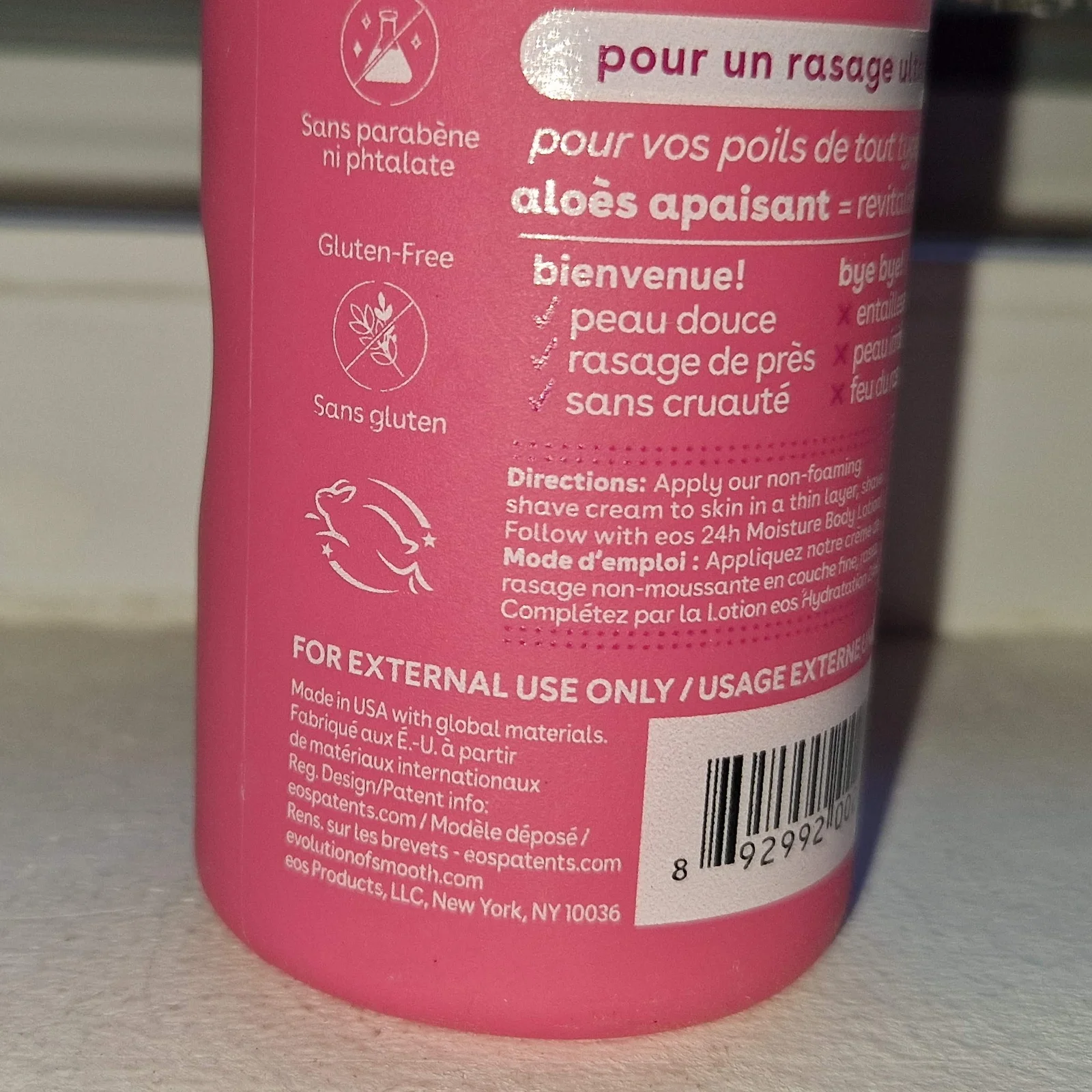 EOS Shea Better krema za brijanje nar i malina (207ml)