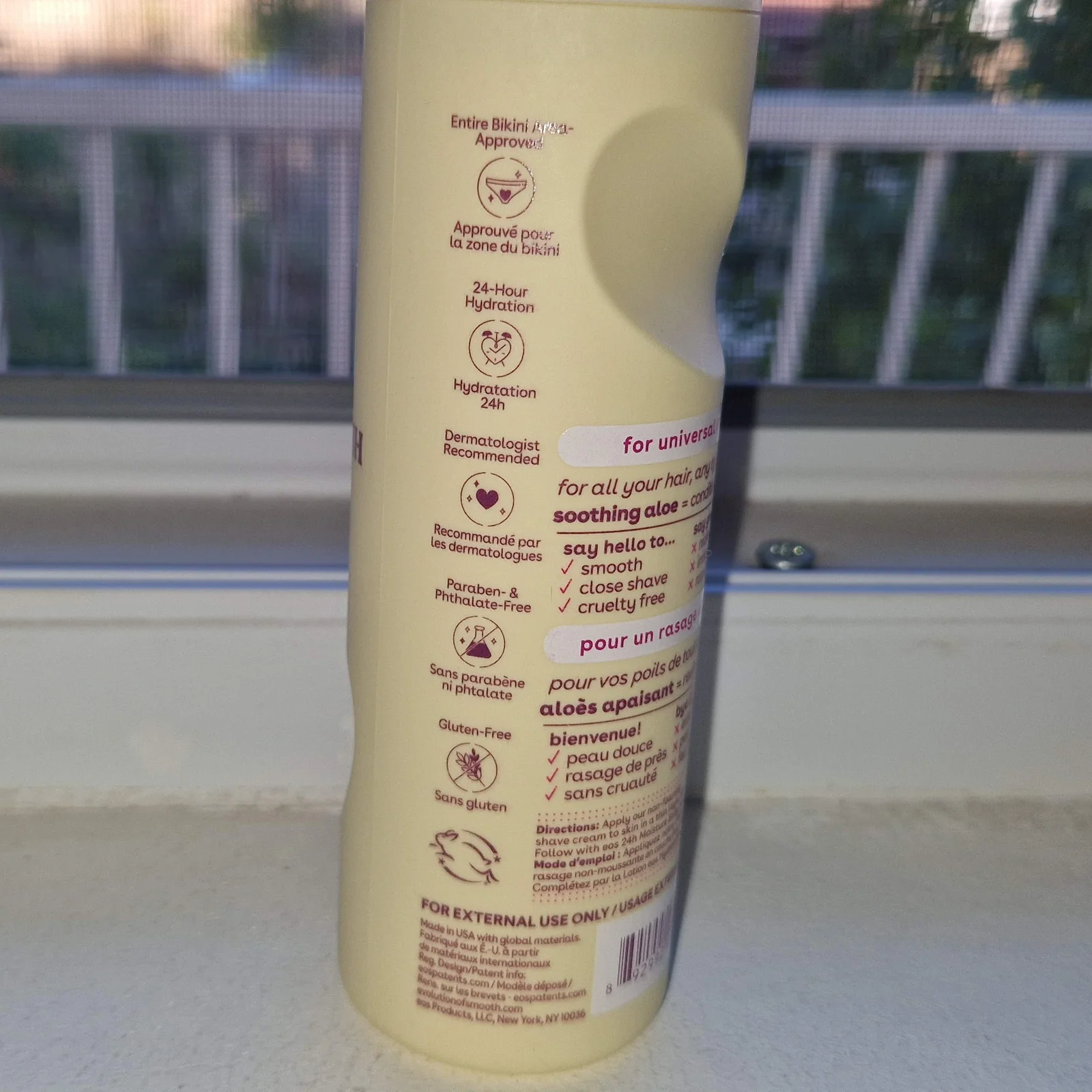 EOS Shea Better krema za brijanje Vanilla Bliss (207ml)