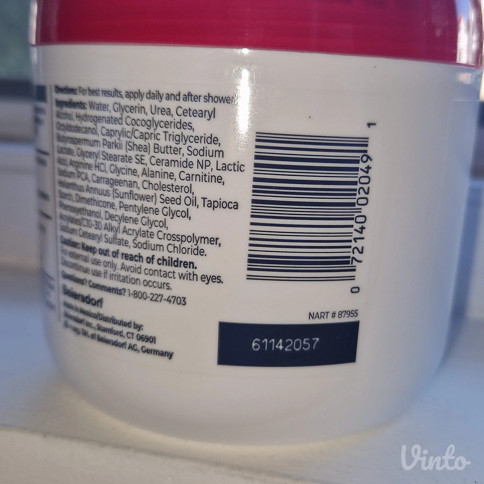 Eucerin Advanced Repair krema sa 5% uree (454g)