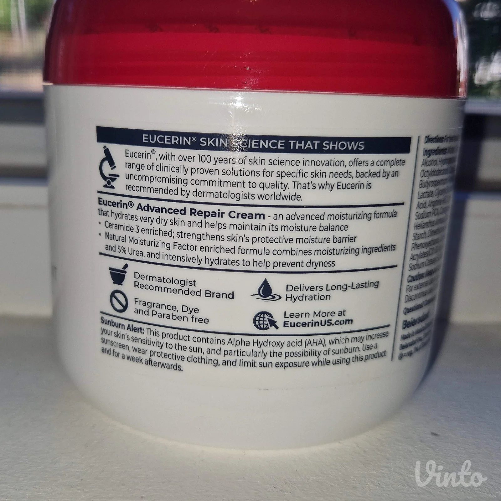 Eucerin Advanced Repair krema sa 5% uree (454g)