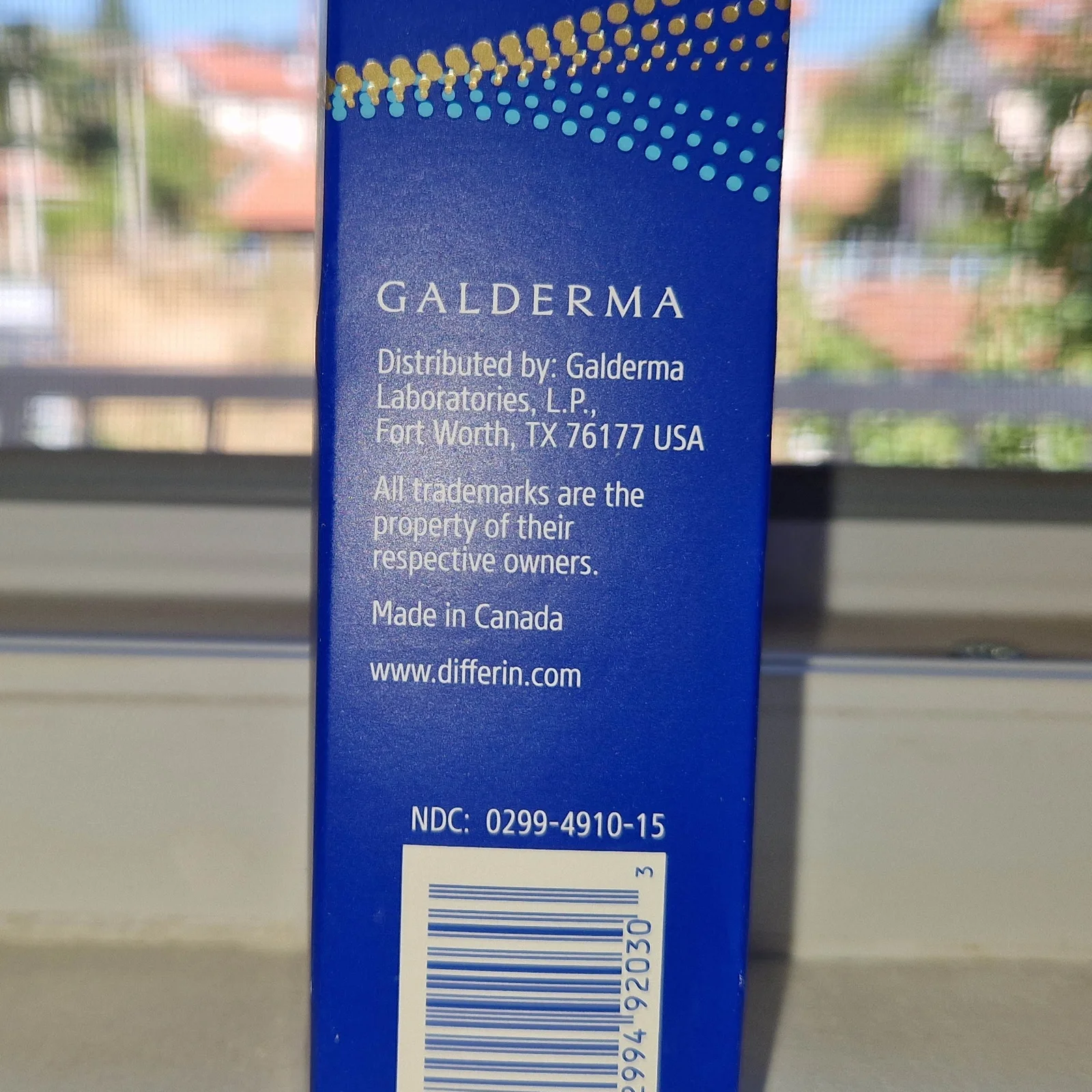 Differin gel 0.1% Adapalen retinoid protiv akni 15g