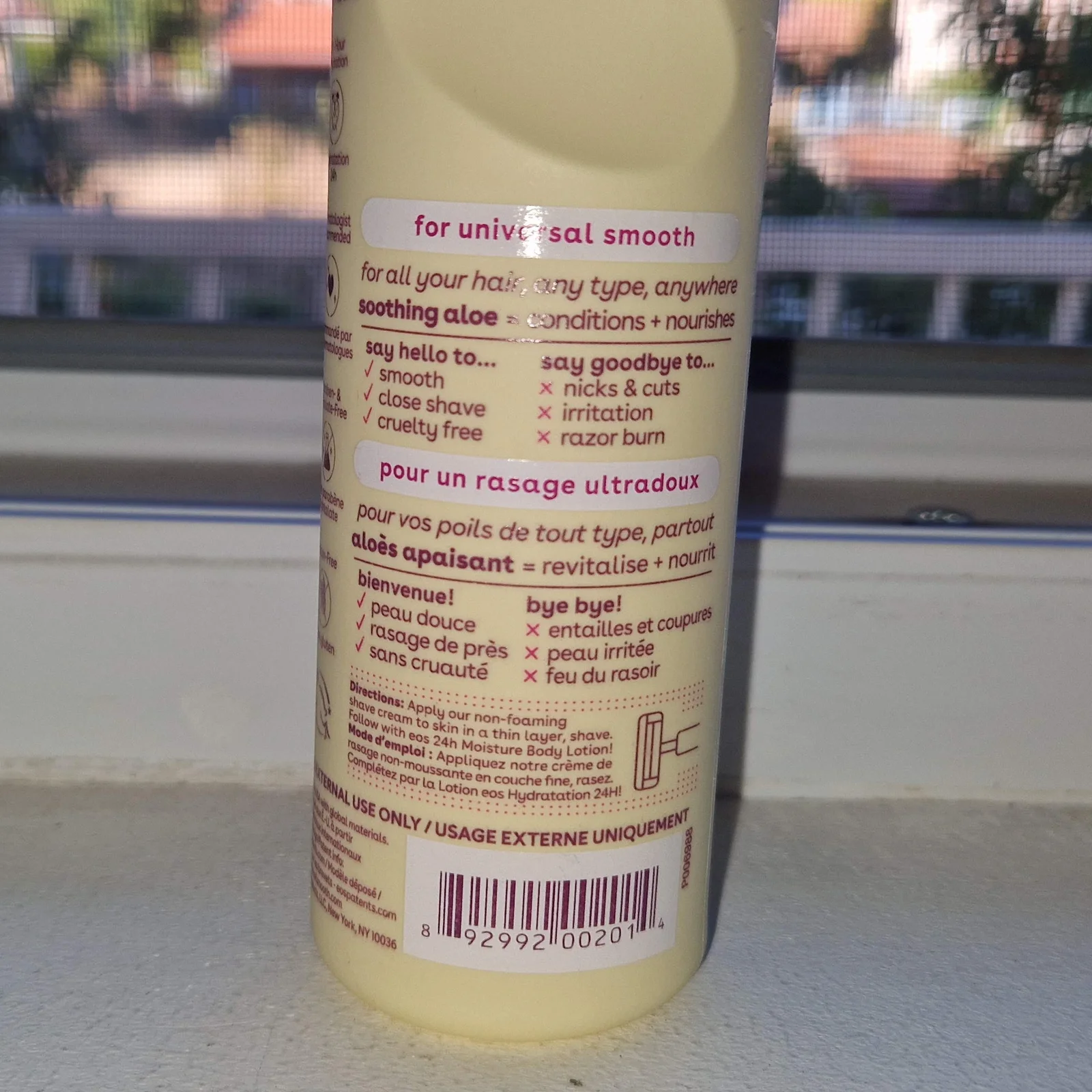 EOS Shea Better krema za brijanje Vanilla Bliss (207ml)