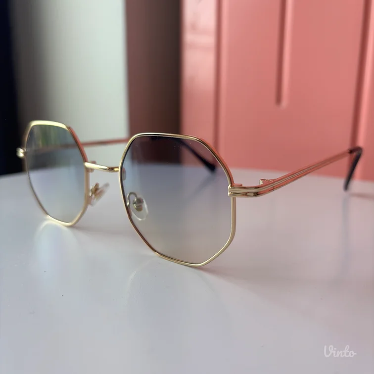 Nove ombre naocare plavo zlatne