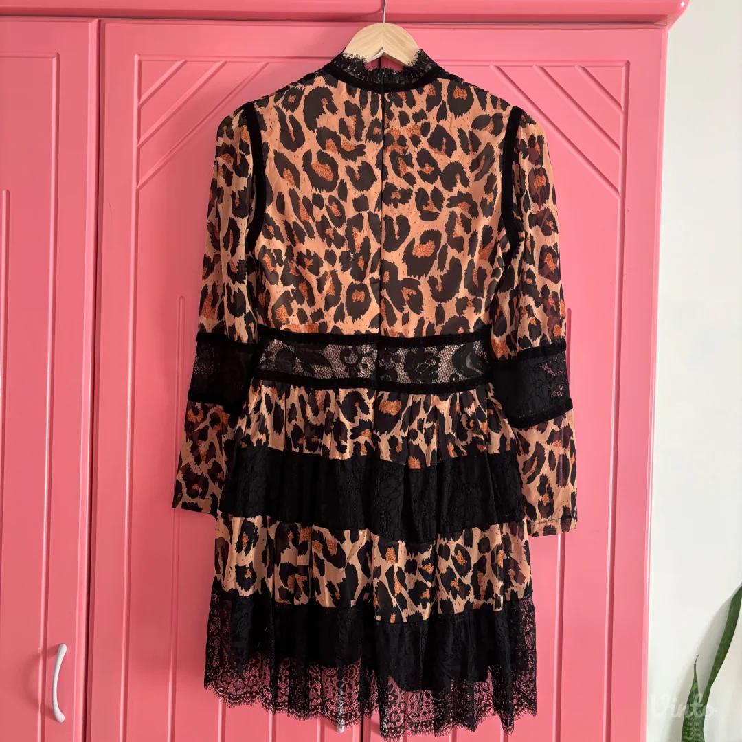 Leopard print haljina