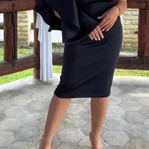 Crna elegantna haljina