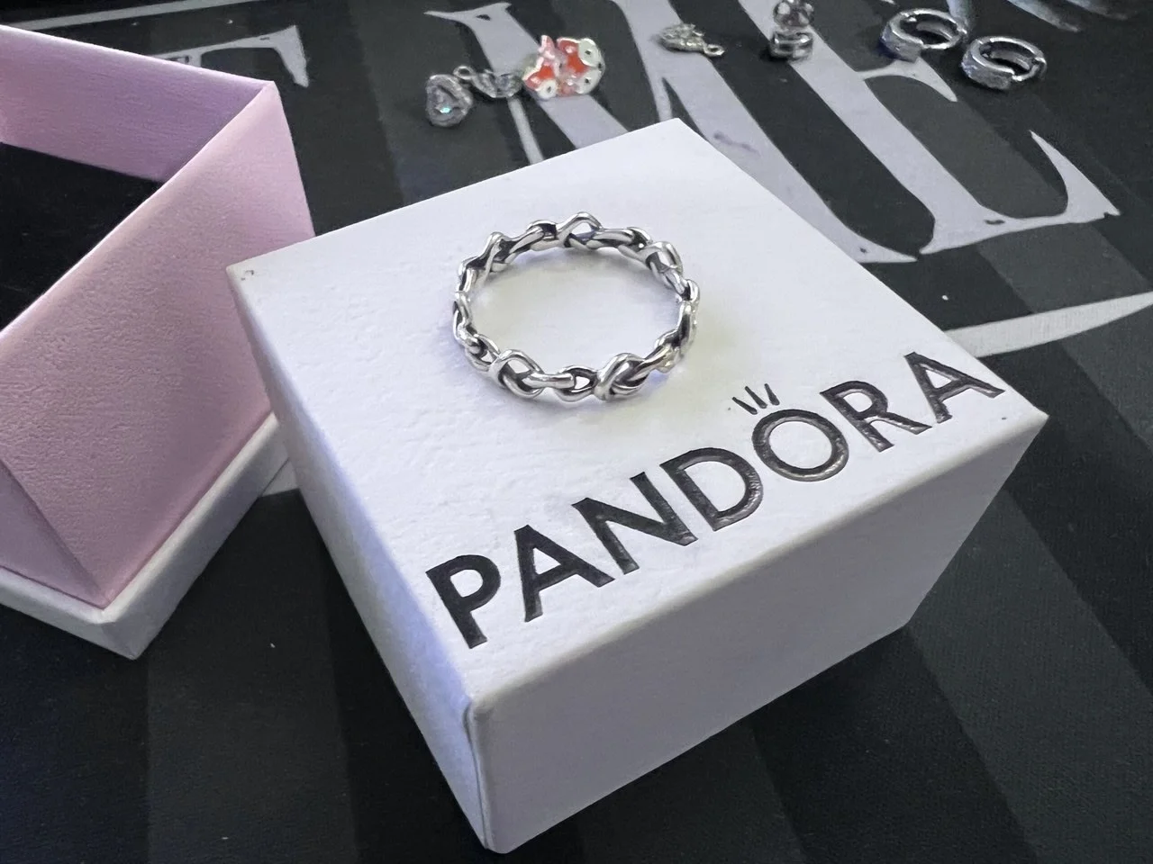 Pandora Srebrno Prstenje za niz