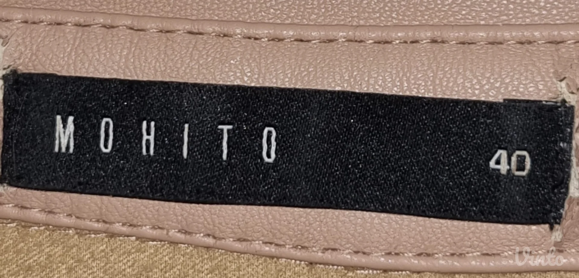 Mohito kožna haljina