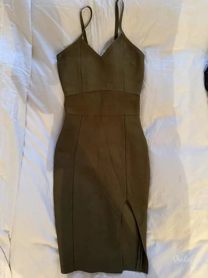Maslinasto zelena haljina
