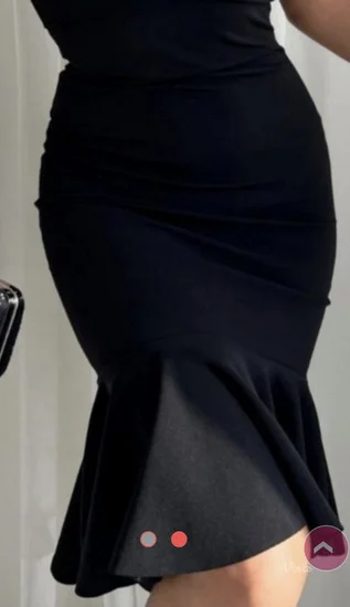 NOVO!! Elegantna crna haljina