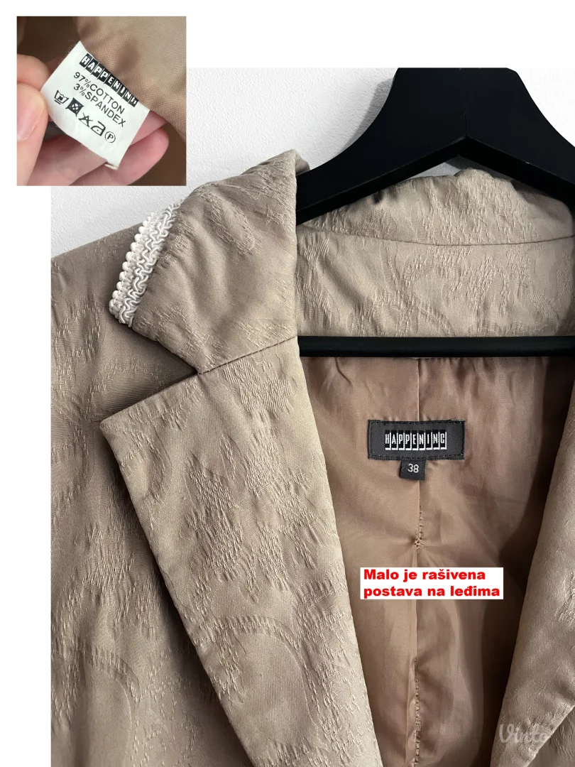 Ženski sako "Happening", vel. 38