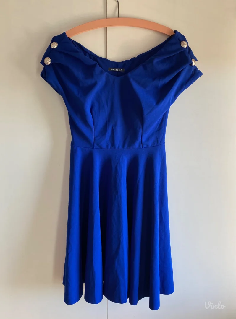 Kraljevsko plava haljina