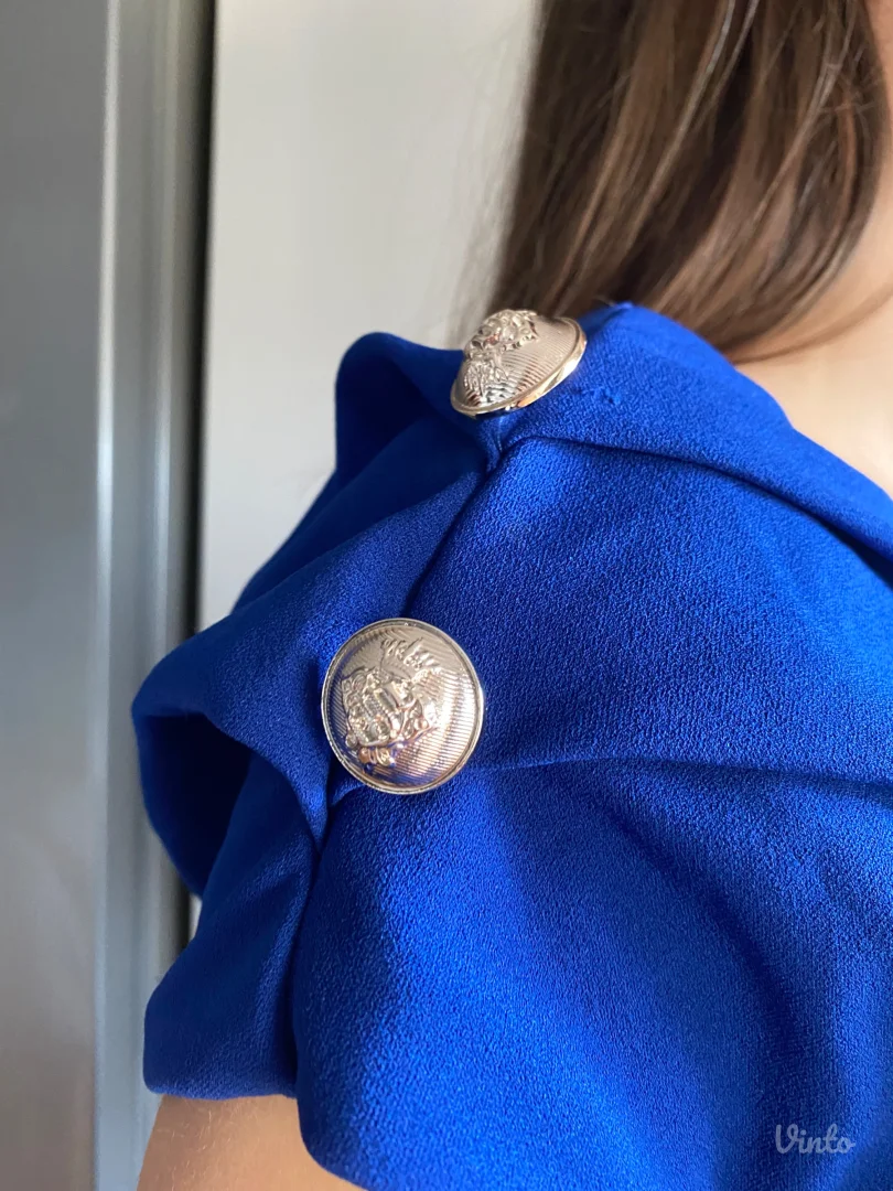 Kraljevsko plava haljina