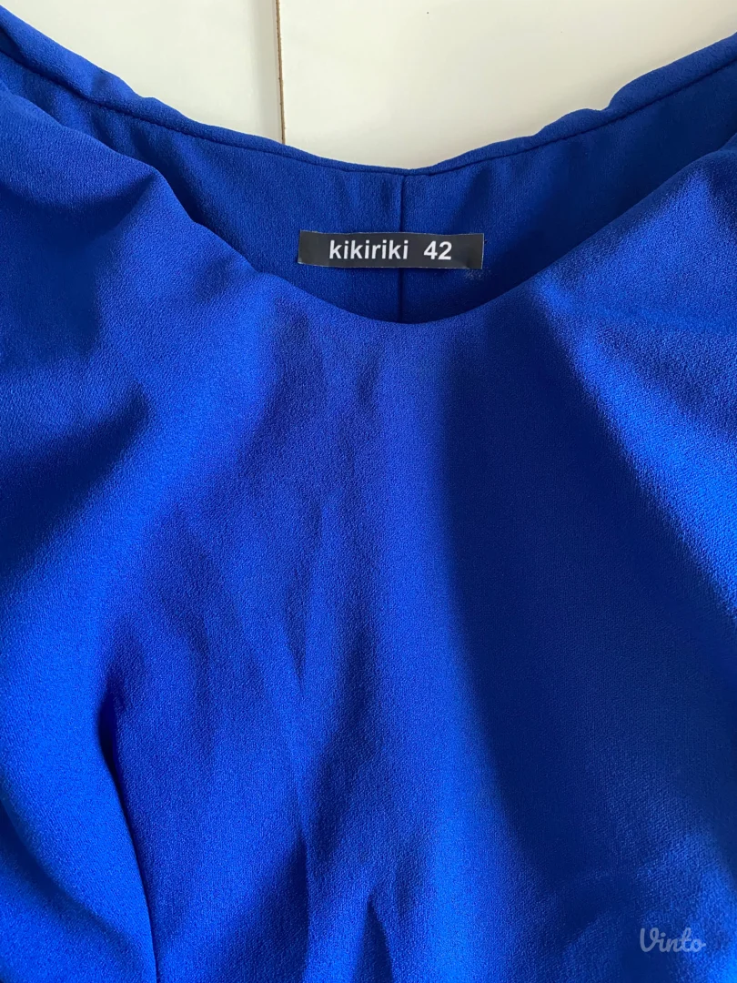 Kraljevsko plava haljina