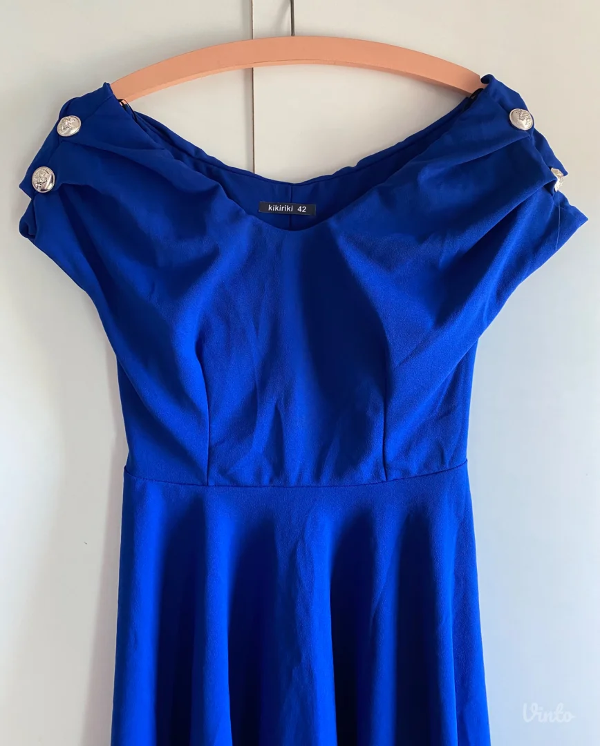 Kraljevsko plava haljina