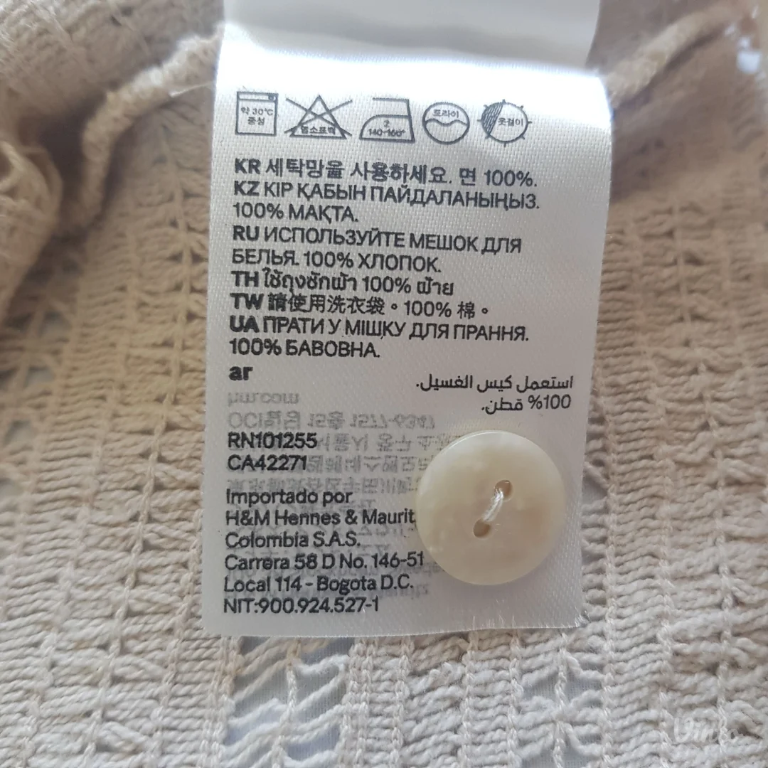 H&M koncana majica na bretele