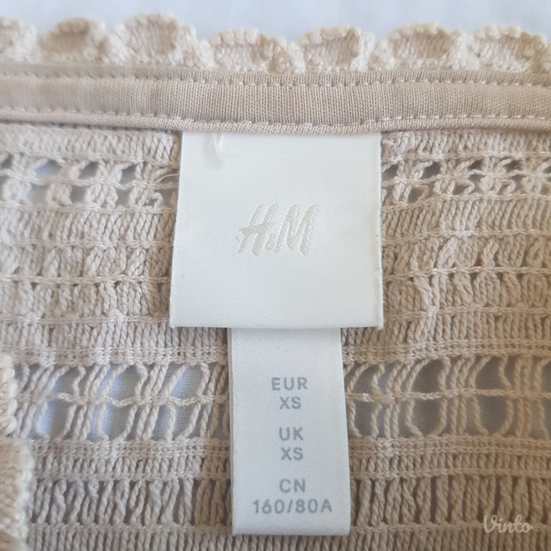 H&M koncana majica na bretele