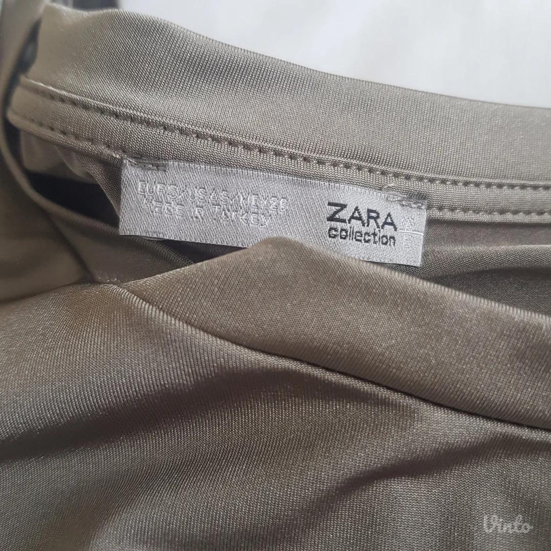Zara siroka metalik majica