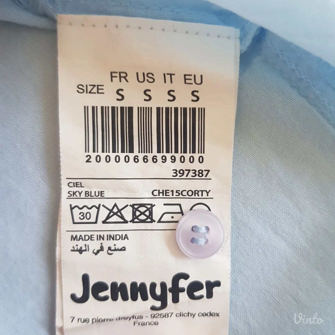 Jennifer majica bez rukava sa kragnicom