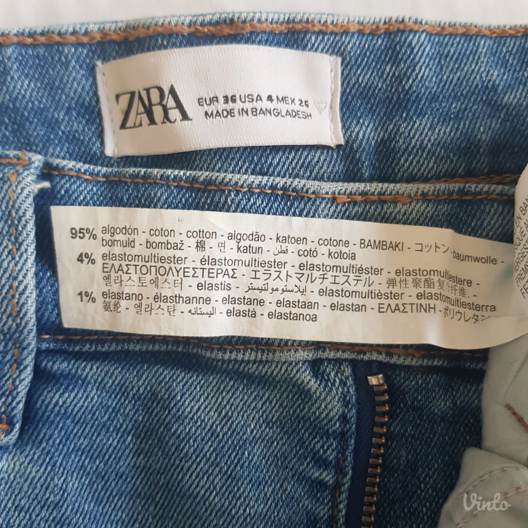 Zara skinny farmerke broj 36