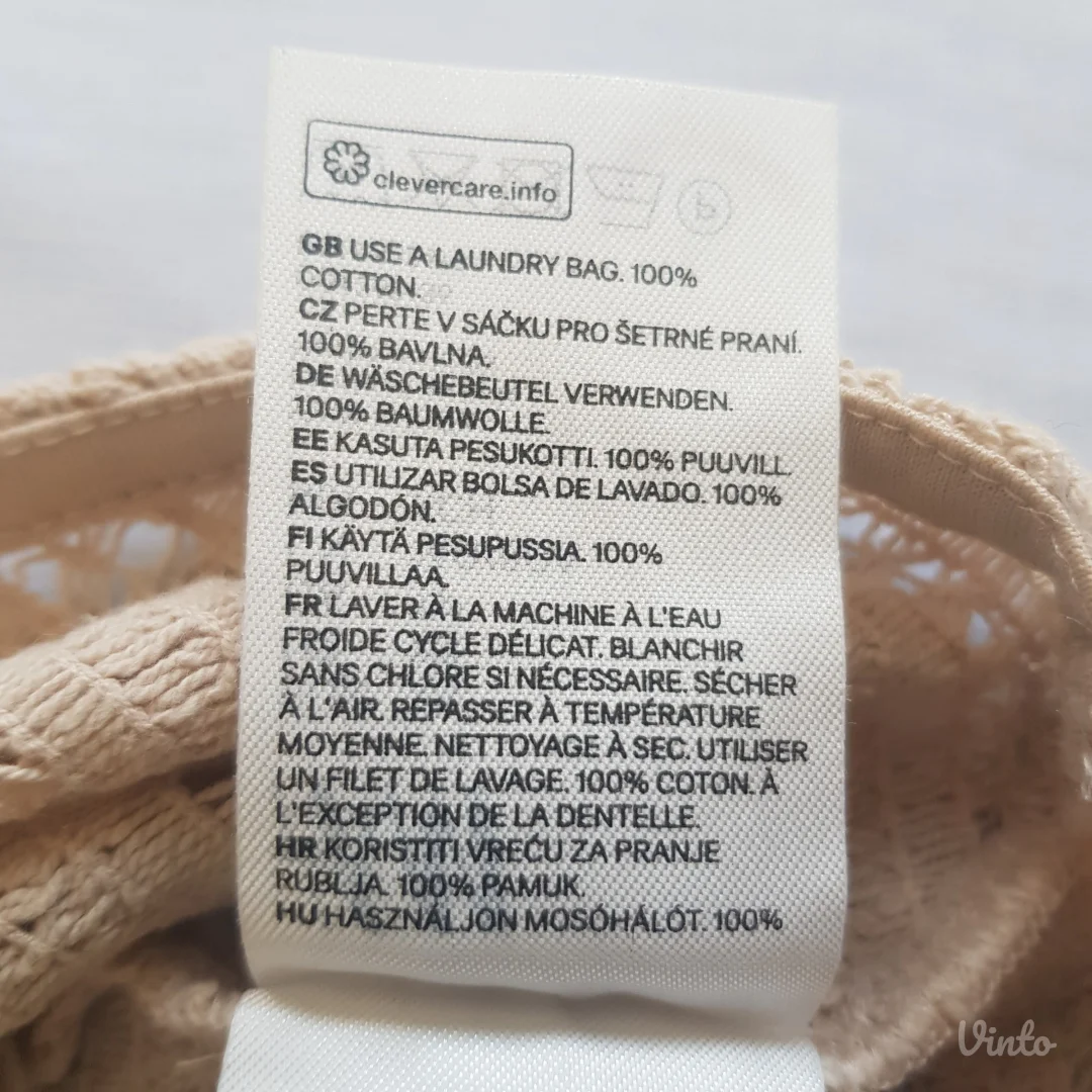 H&M koncana majica na bretele
