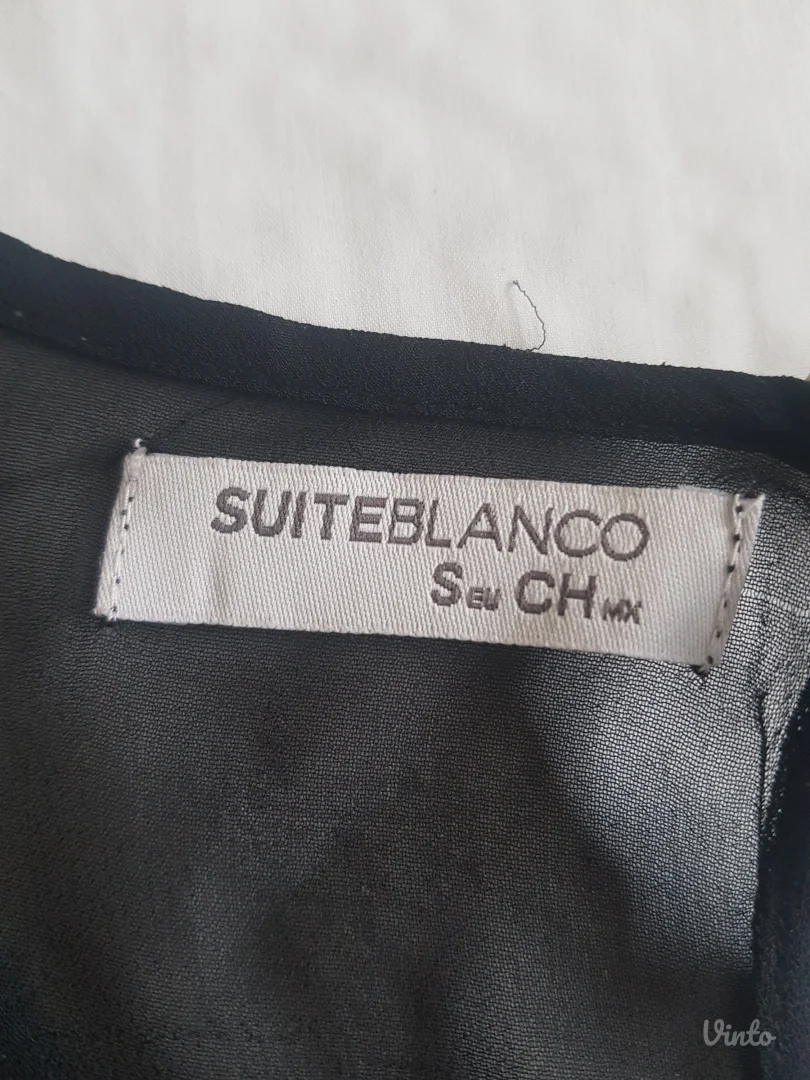 Suite Blanco bluza sa perlicama