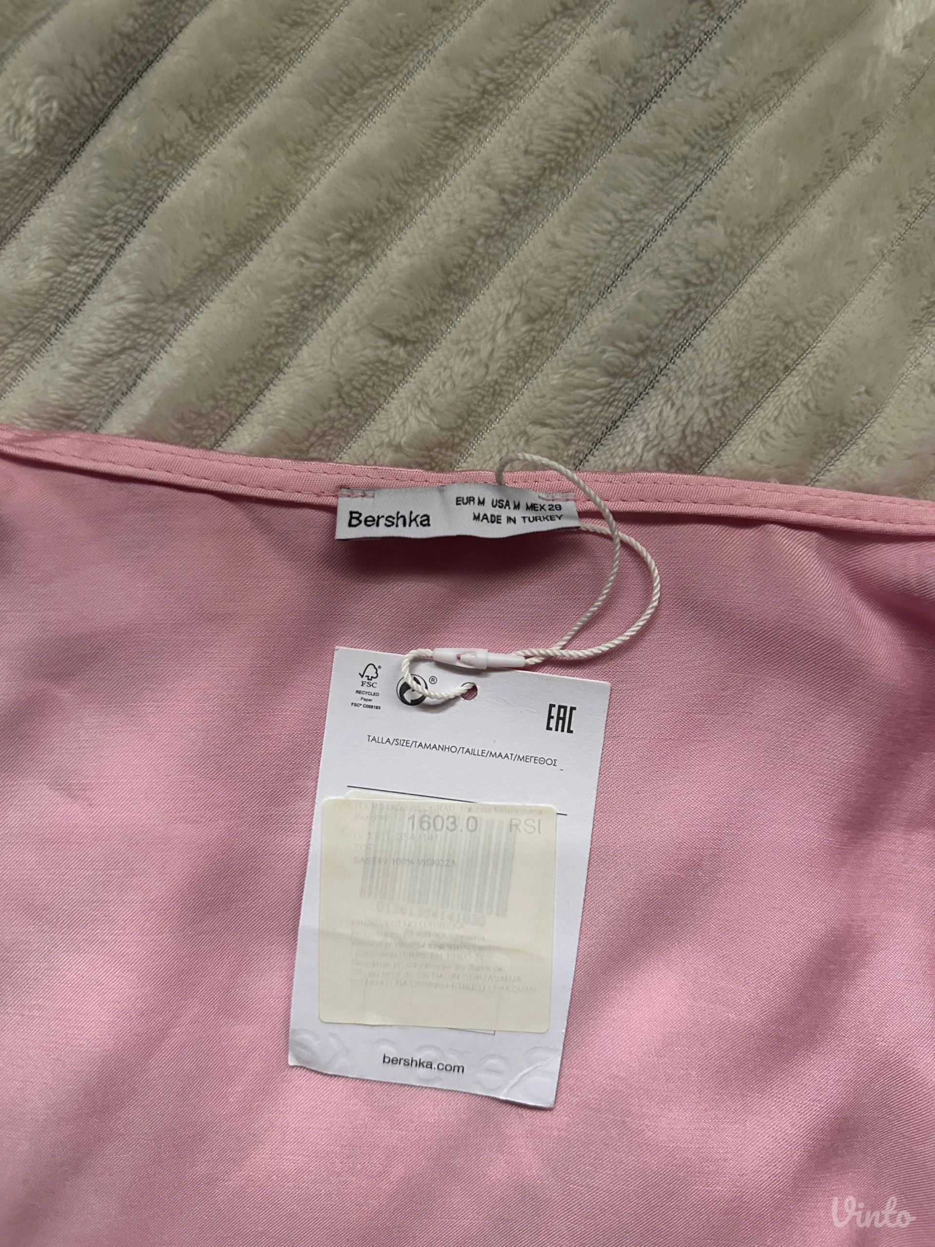 Crop top kosulja na vezivanje