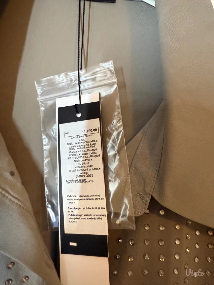 Sisley original košulja – NOVA sa etiketom – cirkoni