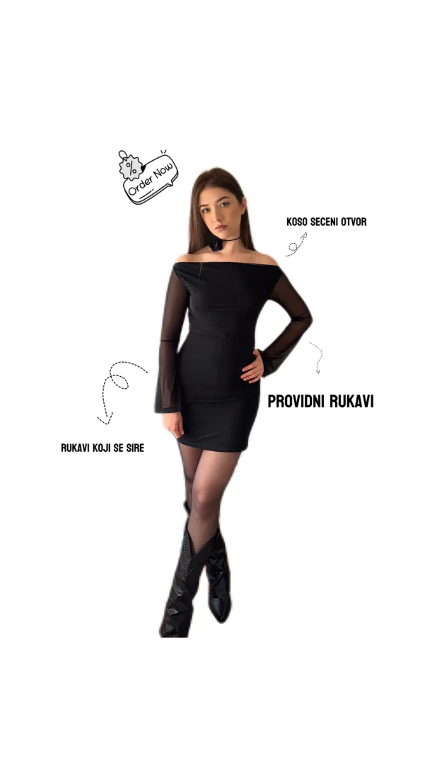 Nova asimetrična haljina