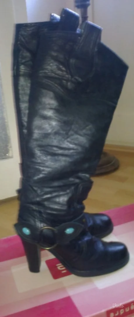 Ženske čizme od prave kože