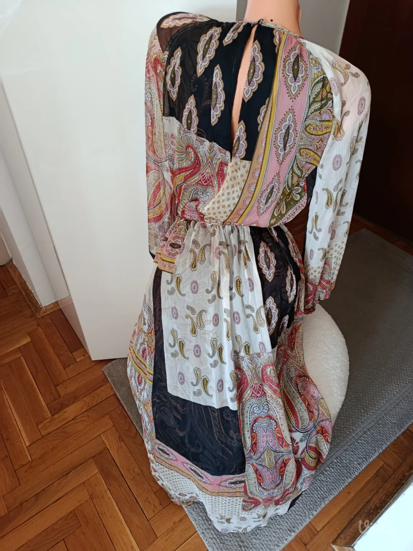 Zara boho haljina, S vel.