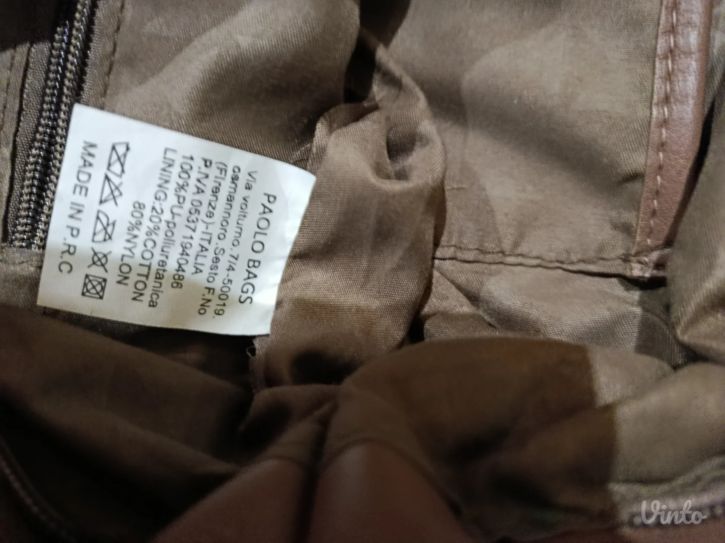 Ranac/ torba, Paolo bags, braon