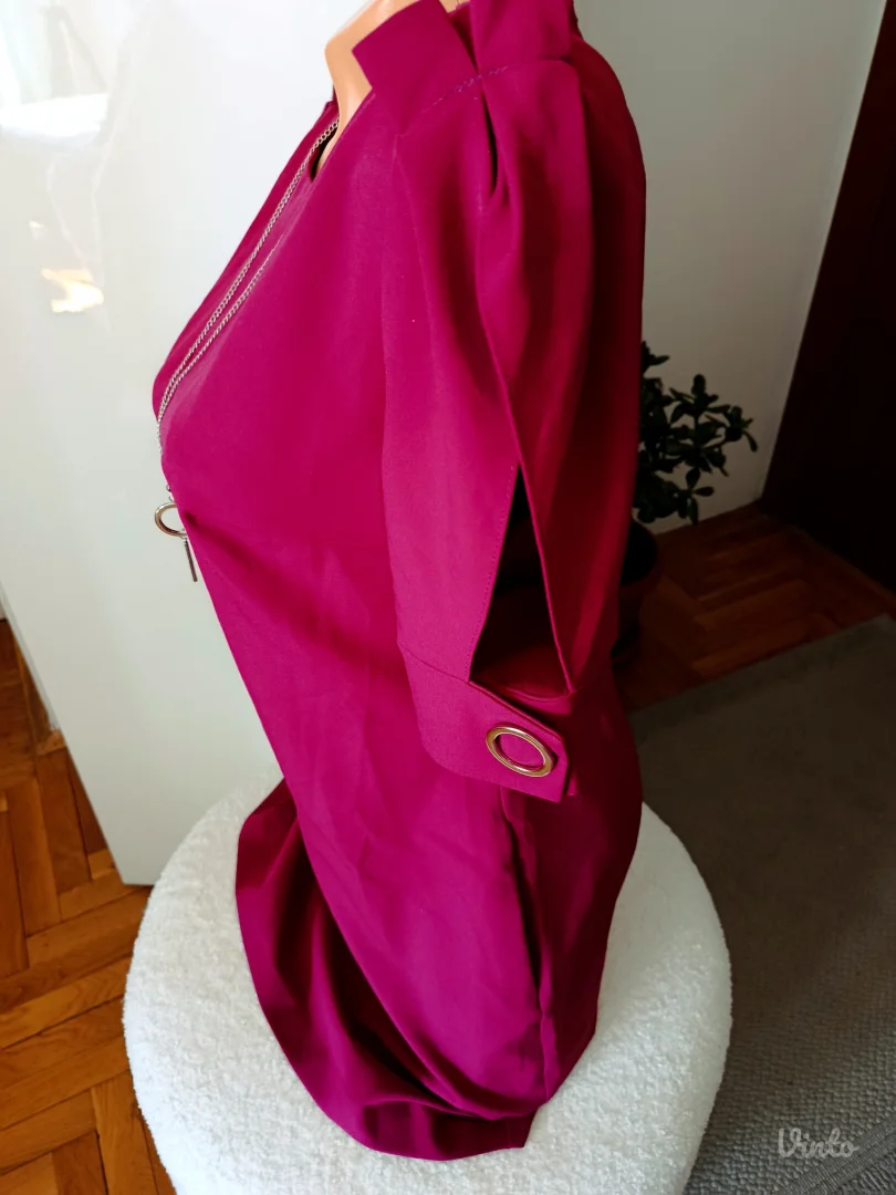 Fuksija roza haljina, butik Scarlet, S/ M, NOVO