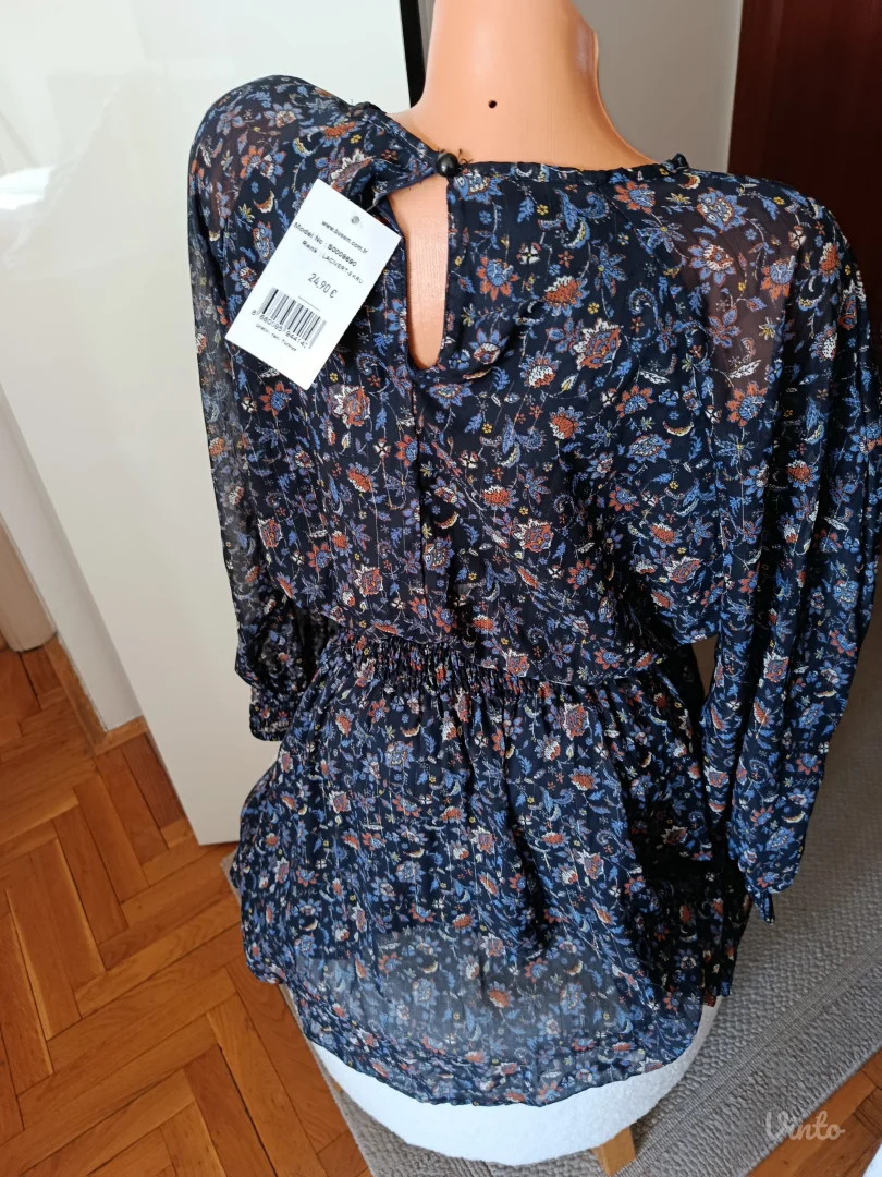 Boho teget haljina, Bisem, Turska, M vel, NOVO